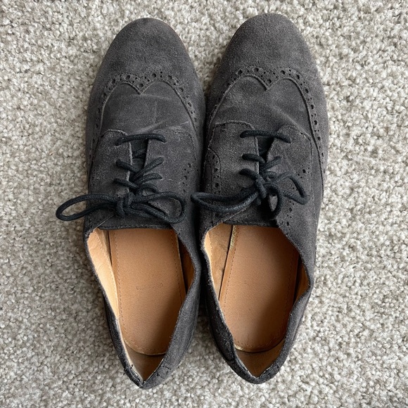 Dolce Vita Suede Oxfords - Picture 3 of 4
